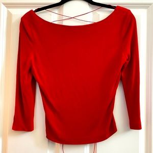 Strappy Backless Top